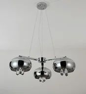 Lampy sufitowe - Lumina Deco Deco NOWOCZESNA LAMPA WISZĄCA CHROMOWANA TOSSO TRIO LDP 8066-3-200 (CHR) - miniaturka - grafika 1