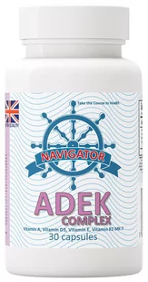 Witamina ADEK COMPLEX 30 kapsułek, Navigator - Witaminy i minerały - miniaturka - grafika 1
