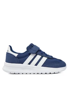 adidas Sneakersy Run 70s 2.0 Shoes Kids JI4687 Granatowy - Buty dla dziewczynek - miniaturka - grafika 1