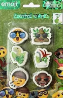 Przybory szkolne - GUMKI DO ŚCIERANIA MAZANIA EMOJI PACHNĄCE 6 sztuk - miniaturka - grafika 1