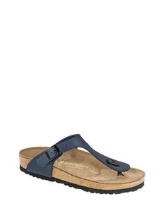 Birkenstock Japonki w kolorze niebieskim - Klapki i japonki damskie - miniaturka - grafika 1