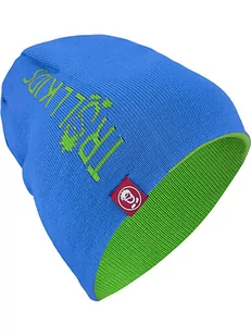 Trollkids Dwustronna czapka beanie "Troll" w kolorze błękitno-jasnozielonym - Czapki dla dzieci - miniaturka - grafika 1