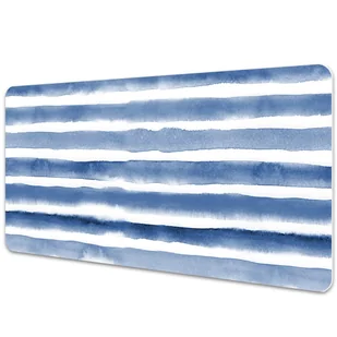 Mata na biurko Pasy malowane akwarelą 90x45 cm - Podkładki na biurko - miniaturka - grafika 1