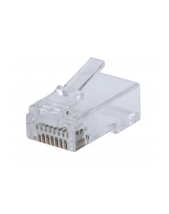 Intellinet 791090 Wtyk RJ45 Cat6 UTP 100 szt Intellinet 791090 Wtyk RJ45 Cat6 UTP, przelotowy, na drut i linkę, 100 szt
