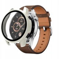 Akcesoria do smartwatchy - Szkło ochronne do Huawei Watch GT3 42mm - białe - miniaturka - grafika 1