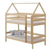 Łóżka dla dzieci i młodzieży - Łóżko piętrowe domek 190x90 - miniaturka - grafika 1