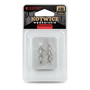 KOTWICA EXPERT PH46 NR.2 SREBRNA EXPH46-002 - Inne akcesoria dla wędkarzy - miniaturka - grafika 2