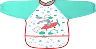 Śliniaki i fartuszki - BabyOno Śliniak z rękawkami, zielony 837 BabyOno - miniaturka - grafika 1