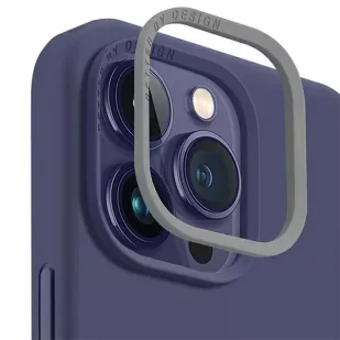 Uniq Etui etui Lino do iPhone 14 Pro Max 6,7" purpurowy/purple fig - Etui i futerały do telefonów - miniaturka - grafika 6