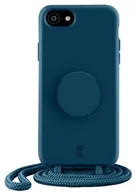 Etui i futerały do telefonów - Etui plecki Just Elegance PopGrip do Apple iPhone 7/8/SE 2020/SE 2022 Blue sapphire (4062519300114) - miniaturka - grafika 1