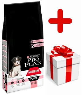 Purina Pro Plan Optiderma Puppy Medium Sensitive Skin 12 kg - Sucha karma dla psów - miniaturka - grafika 2