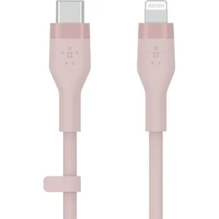 Belkin Kabel USB Typ-C Lightning Silicone 1m Rózowy - Kable USB - miniaturka - grafika 1
