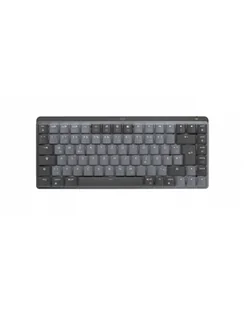 LOGITECH MX Mechanical Mini Minimalist Wireless Illuminated Keyboard - GRAPHITE - D-E 920-010773 - Klawiatury - miniaturka - grafika 1