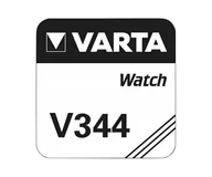 Baterie i akcesoria - Varta Baterie ogniwo guzikowe tlenek srebra  Zegar 1 sztuki Blister   (V344/SR42) SR 42 SW/V 344 Varta 1BL 48032 - miniaturka - grafika 1