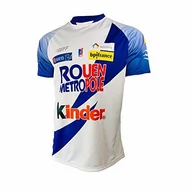 Koszulki dla dziewczynek - Rouen Metropole Basket Rouen Metropole Basket Uniseks dziecięcy Rouen Maillot Officiel Domicile 2019-2020 oficjalna koszulka domowa na lata 2019-2020. biały biały FR : XXS (Taille Fabricant : 6 Jahre) MAILLOT_DOM_ROUEN_Blanc_6 ans - miniaturka - grafika 1