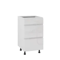 Meble kuchenne - Rimini Szafka Dolna Ds-60-2W-1N_Blum Biały Połysk - miniaturka - grafika 1