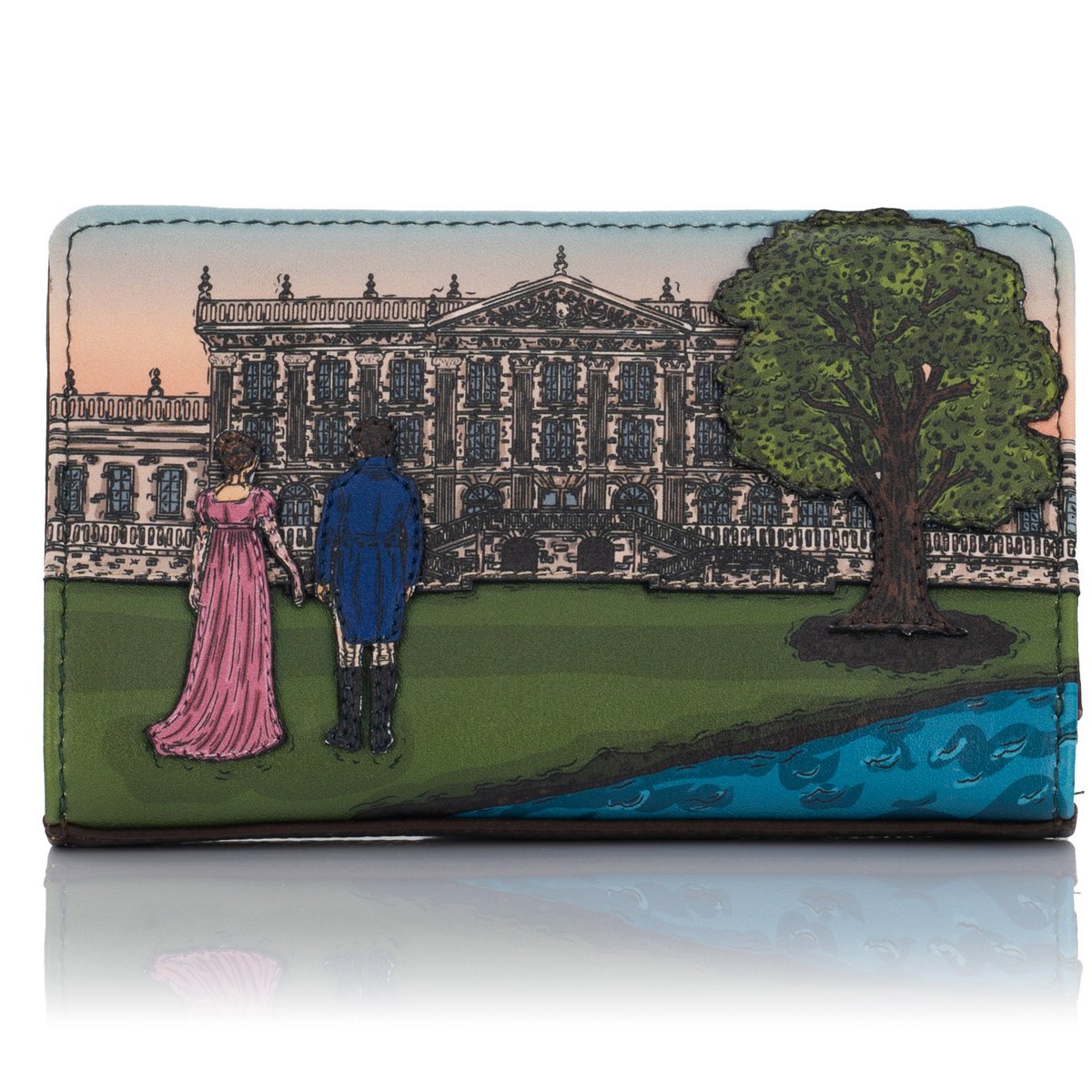 Skórzany portfel damski Pemberley Jane Austen Yoshi Y1089