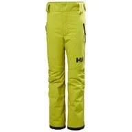 Spodnie narciarskie - Helly Hansen Legendary, spodnie narciarskie, juniorskie, żółto-zielone - miniaturka - grafika 1