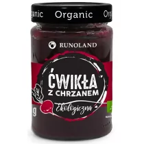 Runoland Ćwikła z chrzanem BIO 300g - Zdrowa żywność - miniaturka - grafika 1
