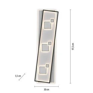 Paul Neuhaus Lampa sufitowa LED Mailak, długość 97 cm - Lampy sufitowe - miniaturka - grafika 2