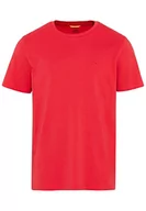 Koszulki męskie - camel active Męski t-shirt 409745/1T01, Berry Red, M, czerwony (berry red), M - miniaturka - grafika 1