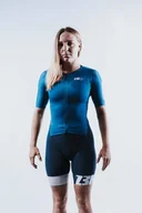 Bielizna sportowa męska - ZEROD Strój triathlonowy damski RACER TT SUIT deep ocean - miniaturka - grafika 1