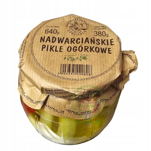 Pikle ogórkowe 730 ml Nadwarciańskie Specjały