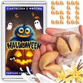 Pieczywo chrupkie - Ciasteczka z Wróżbą na Halloween Magiczne Przeznaczenia dla Dzieci 50 sztuk - miniaturka - grafika 1