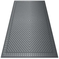 Dywany - Modny winylowy dywan Geometryczne romby 100x150 cm - miniaturka - grafika 1