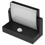 Lampy ogrodowe - Kinkiet zewnętrzny DURANTE IP54 SENSOR 4000K BK AZ5340 - miniaturka - grafika 1