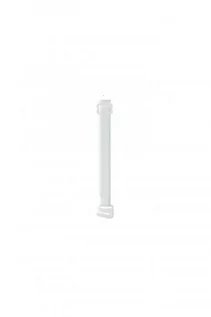 Akcesoria do bielizny - Białe materiałowe ramiączko 10 mm na szyję RB-07 - grafika 1