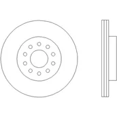 Tarcze hamulcowe - Tarcza hamulcowa HELLA PAGID 8DD 355 128-011 - miniaturka - grafika 1