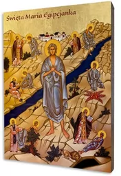 Ikona świętej Marii Egipcjanki - Ikony i obrazy sakralne - miniaturka - grafika 1