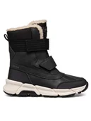 Buty dla chłopców - Geox Śniegowce J Flexyper Plus Boy J46LCF 0MEFU C9999 M Czarny - miniaturka - grafika 1