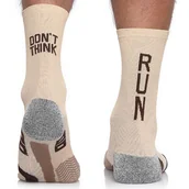 Skarpetki męskie - Skarpety biegowe Running Raid z napisem DON'T THINK RUN termoaktywne, chroniące przed otarciami, 35-38 - miniaturka - grafika 1