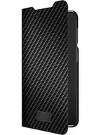 Etui i futerały do telefonów - Black Rock - Etui o wyglądzie karbonu pasuje do Samsung Galaxy S22 Plus 5G I etui na telefon komórkowy, funkcja stojaka, wygląd karbonu, zapięcie magnetyczne (czarny) - miniaturka - grafika 1