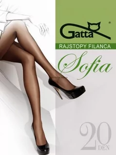 Rajstopy - Rajstopy Elastil Gatta Sofia Filanca 20 DEN - grafika 1
