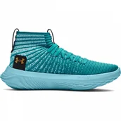 Buty sportowe damskie - Buty do koszykówki uniseks Under Armour UA Flow Futr X Elite - turkusowe - miniaturka - grafika 1
