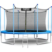 Trampoliny - Trampolina ogrodowa Neo-Sport NS-15W181 z siatką wewnętrzną 15ft/465 - miniaturka - grafika 1