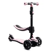 Hulajnogi - Sun Baby Hulajnoga dzieci Rowerek Biegowy Deskorolka 3w1 - miniaturka - grafika 1