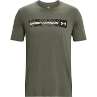 Koszulki sportowe męskie - Koszulka sportowa męska Under Armour Camo Chest Stripe - miniaturka - grafika 1