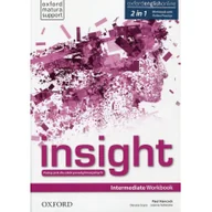 Podręczniki dla liceum - Oxford Insight Intermediate Workbook with Online Practice - Jayne Wildman, Fiona Beddall - miniaturka - grafika 1