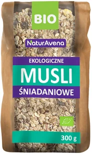 NATURAVENA NATURAVENA EKOLOGICZNE MUSLI ŚNADANIOWE 300G Zakupy dla domu i biura! 47573357 - Płatki śniadaniowe i musli - miniaturka - grafika 2