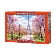 Puzzle - Castorland Puzzle 1000 Romantic Walk in Paris - miniaturka - grafika 1