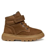 Buty dla chłopców - Trapery Geox B Kiddartah B4662B 032FU C6777 M Brązowy - miniaturka - grafika 1