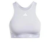 Biustonosze - adidas Damski biustonosz treningowy Powerimpact Medum Support Techfit z wysokim dekoltem, L C-D - miniaturka - grafika 1