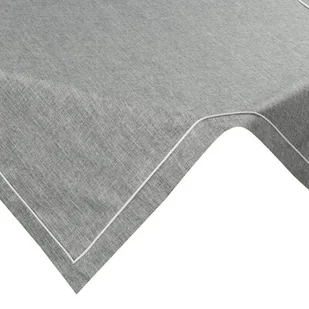 Obrus EUROFIRANY Megi 85 x 85 cm Popielaty - Obrusy i serwetki - miniaturka - grafika 1