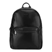 Plecaki - Gino Rossi GIN-K-018-CCC-06 Czarny - miniaturka - grafika 1