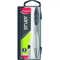 Maped Maped Study cyrkiel z metalu z mechanizmem pierścieniowym, czarny - Papier do drukarek Maped Maped Study cyrkiel z metalu z mechanizmem pierścieniowym, czarny - Papier do drukarek - miniaturka - grafika 1