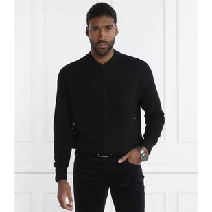 Emporio Armani Wełniany sweter | Regular Fit - Swetry męskie - miniaturka - grafika 1